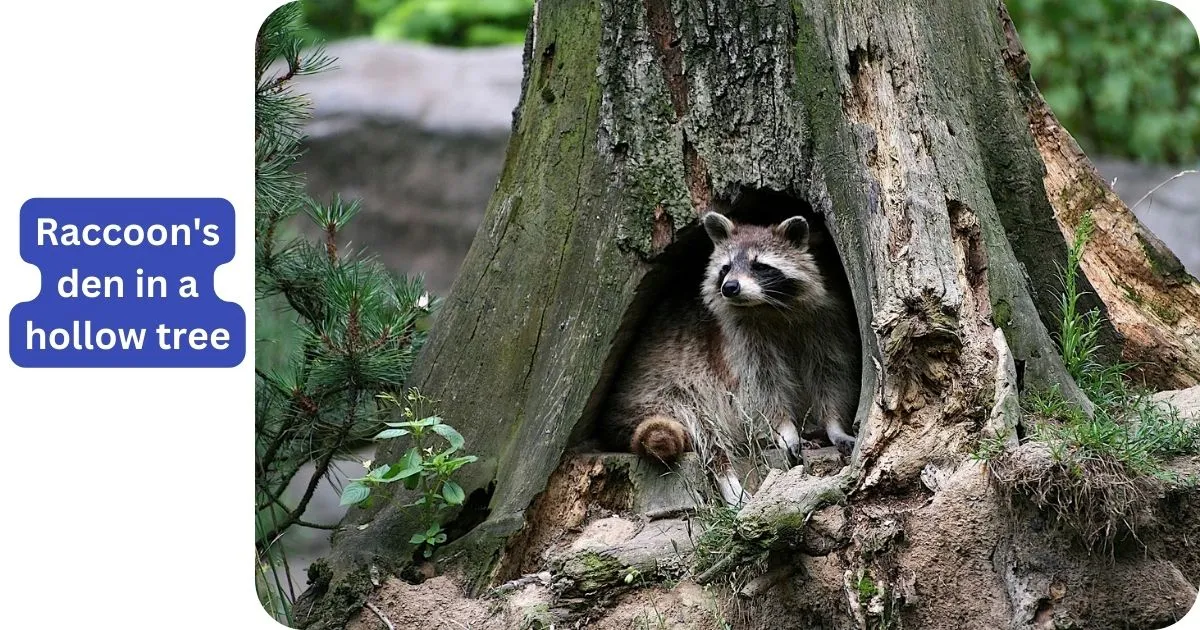 How long do raccoons stay in one place?