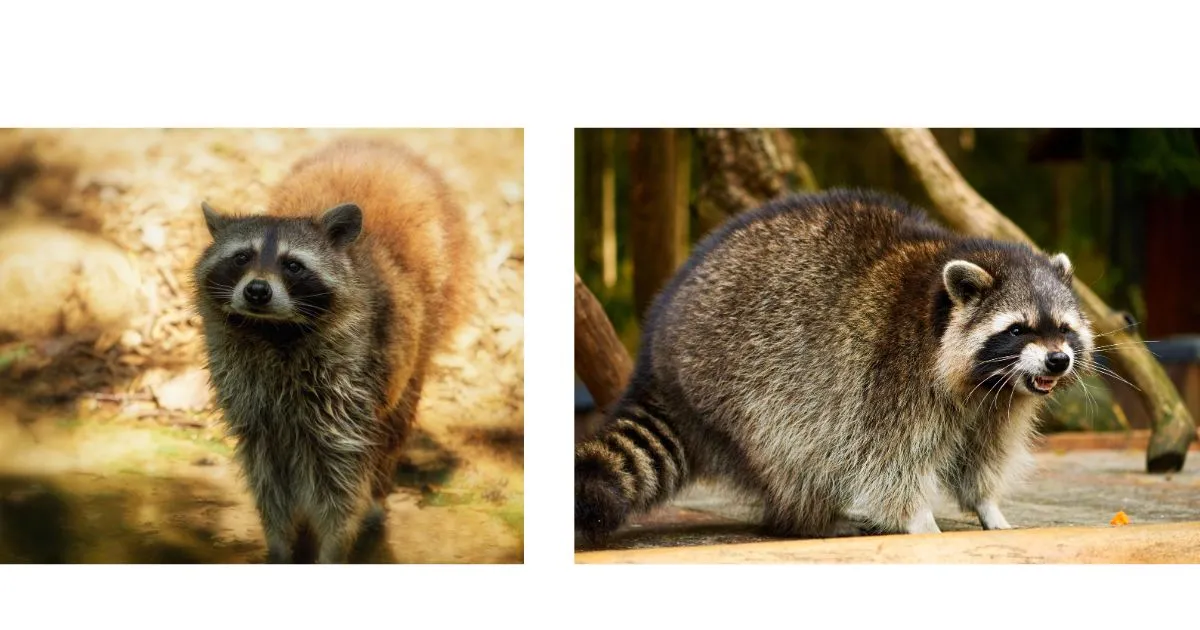 Why do raccoons walk with an arched back?